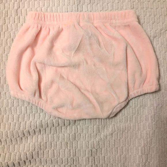 Vintage Carter's Sweet Daisy Collection 3m 2 piece Pink Velour set - Picture 4 of 9